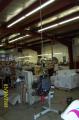 on hoist at work